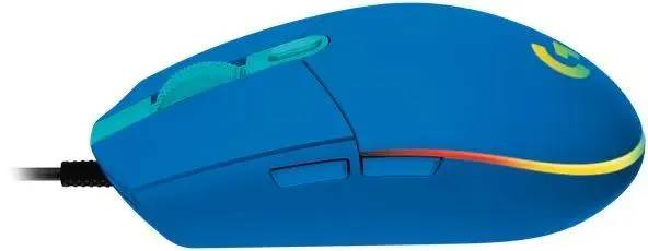картинка Мышка Logitech G102 Lightsync Gaming, Blue (910-005810) от магазина КомпьютерЦентр