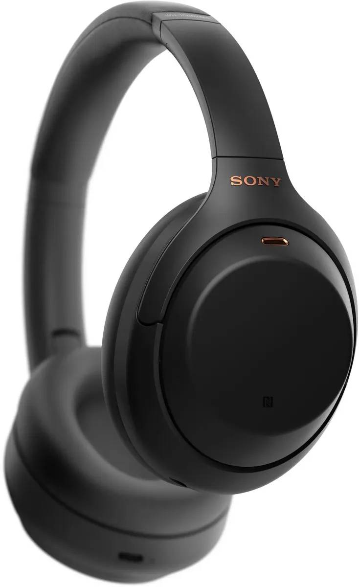 картинка Беспроводные/ проводные наушники Sony WH-1000XM4 Black от магазина КомпьютерЦентр