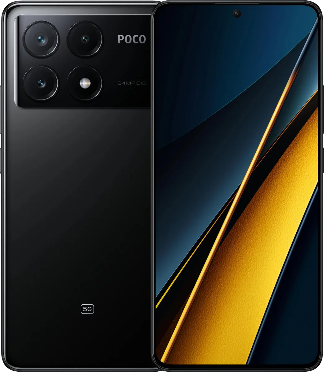 картинка Смартфон Xiaomi Poco X6 Pro 5G Black 6.67'' 12Gb / 256Gb от магазина КомпьютерЦентр