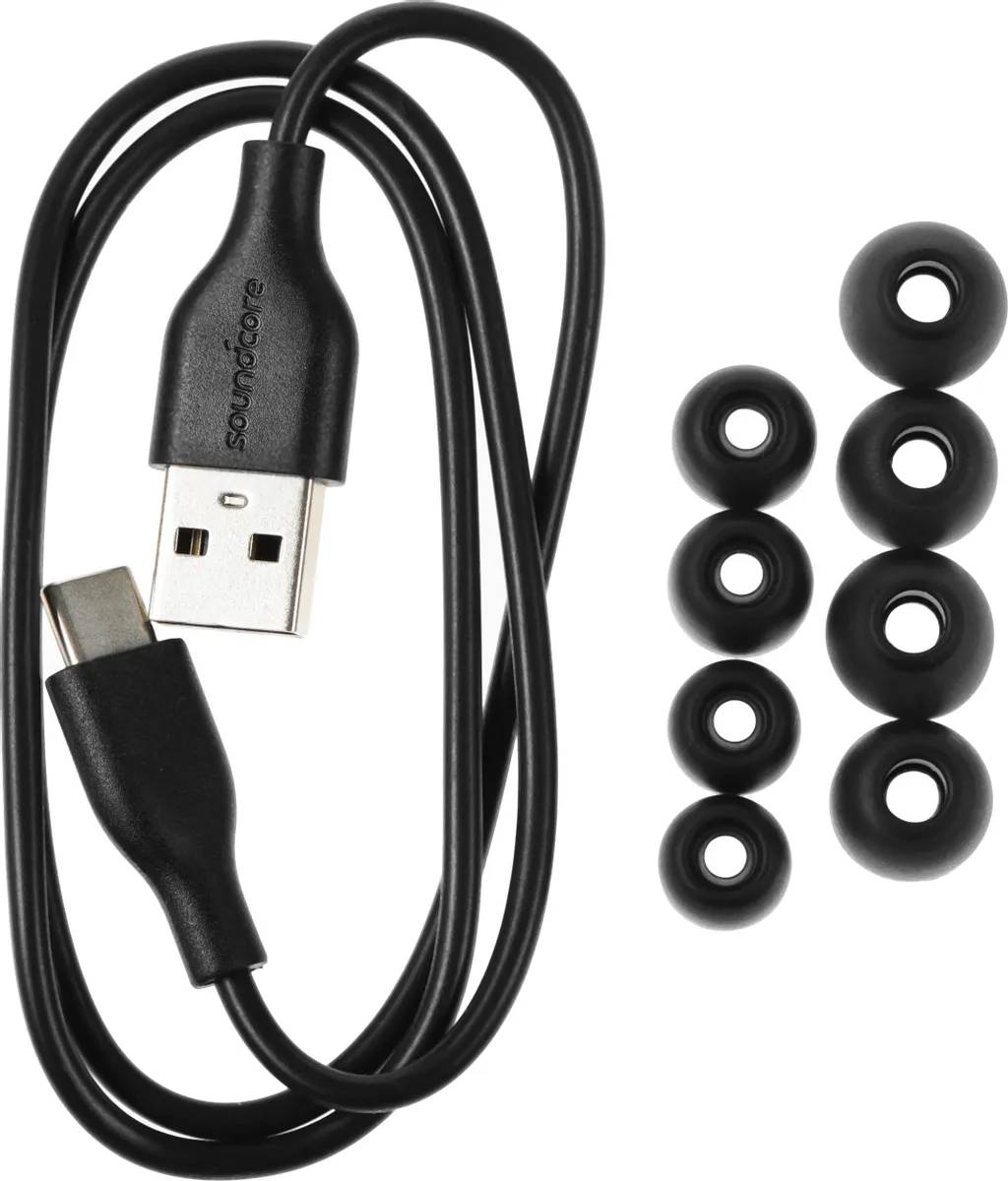 картинка Bluetooth гарнитура Anker Soundcore Space A40 A3936 Black от магазина КомпьютерЦентр