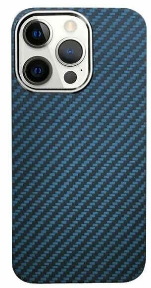 картинка Чехол-накладка K-DOO Kevlar case blue для iPhone 12/ 12 Pro от магазина КомпьютерЦентр