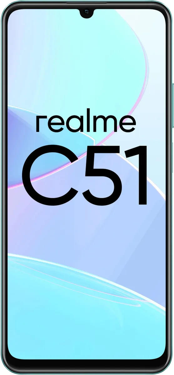 картинка Смартфон Realme C51 (RMX3830) Green 6.74'' 4Gb / 128Gb от магазина КомпьютерЦентр
