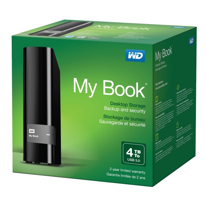 картинка Жесткий диск внешний Western Digital 4Tb 3.5″ My Book USB3.0 (WDBFJK0040HBK-EESN) от магазина КомпьютерЦентр