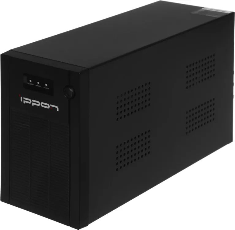 картинка ИБП Ippon Back Basic 1050S New Euro 600Вт 1050BA Black (2095136) от магазина КомпьютерЦентр