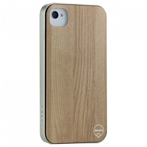 картинка Чехол Ozaki iCoat Wood Silence for iPhone 4/4S (IC824SI) от магазина КомпьютерЦентр