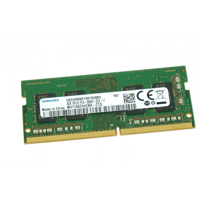 картинка Оперативная память Samsung SO-DIMM DDR4 4Gb 2666MHz PC4-21300 CL19 (M471A5244CB0-CTD) от магазина КомпьютерЦентр