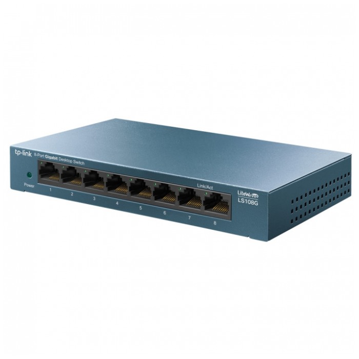 картинка Свитч TP-Link 8-port LS108G неуправляемый (LS108G) от магазина КомпьютерЦентр