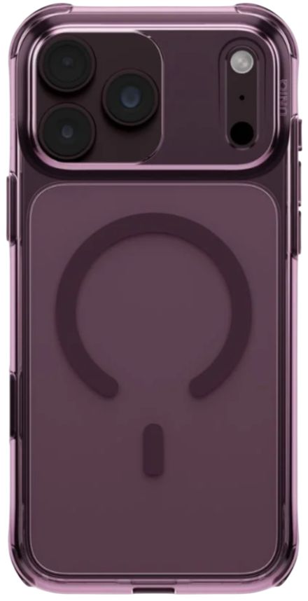картинка Чехол Uniq для iPhone 18 Pro/ 17 Pro LifePro Xtreme Deep Burgundy (MagSafe) (IP6.3P(2026)-LPRXMDBRG) от магазина КомпьютерЦентр