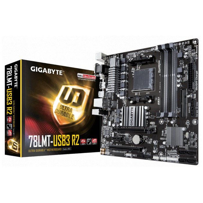 картинка Материнская плата Gigabyte GA-78LMT-USB3 R2 AM3+ (GA-78LMT-USB3 R2) от магазина КомпьютерЦентр