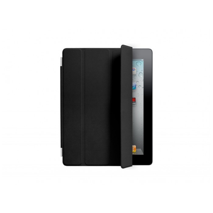 картинка Чехол Apple iPad Case Smart Cover Leather Black (MC947LL/A) от магазина КомпьютерЦентр