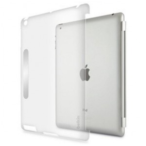 картинка Чехол Belkin Snap Shield Secure Clear for iPad 4 (F8N745cw01) от магазина КомпьютерЦентр