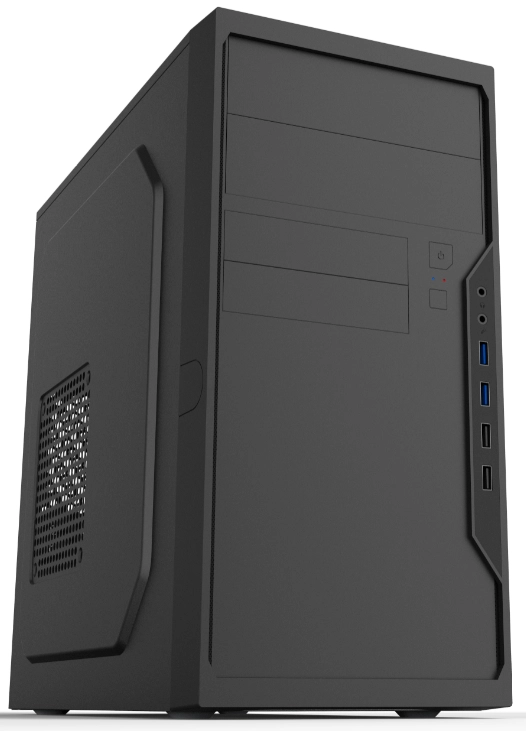картинка Корпус Foxline FL-733R-FZ450R-U32C-PH 450W черный от магазина КомпьютерЦентр