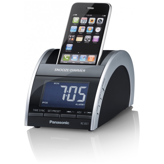 картинка Акустика с док-станцией Panasonic RC-DC1EG Dock for iPod/ iPhone Black (RC-DC1EG-K) от магазина КомпьютерЦентр