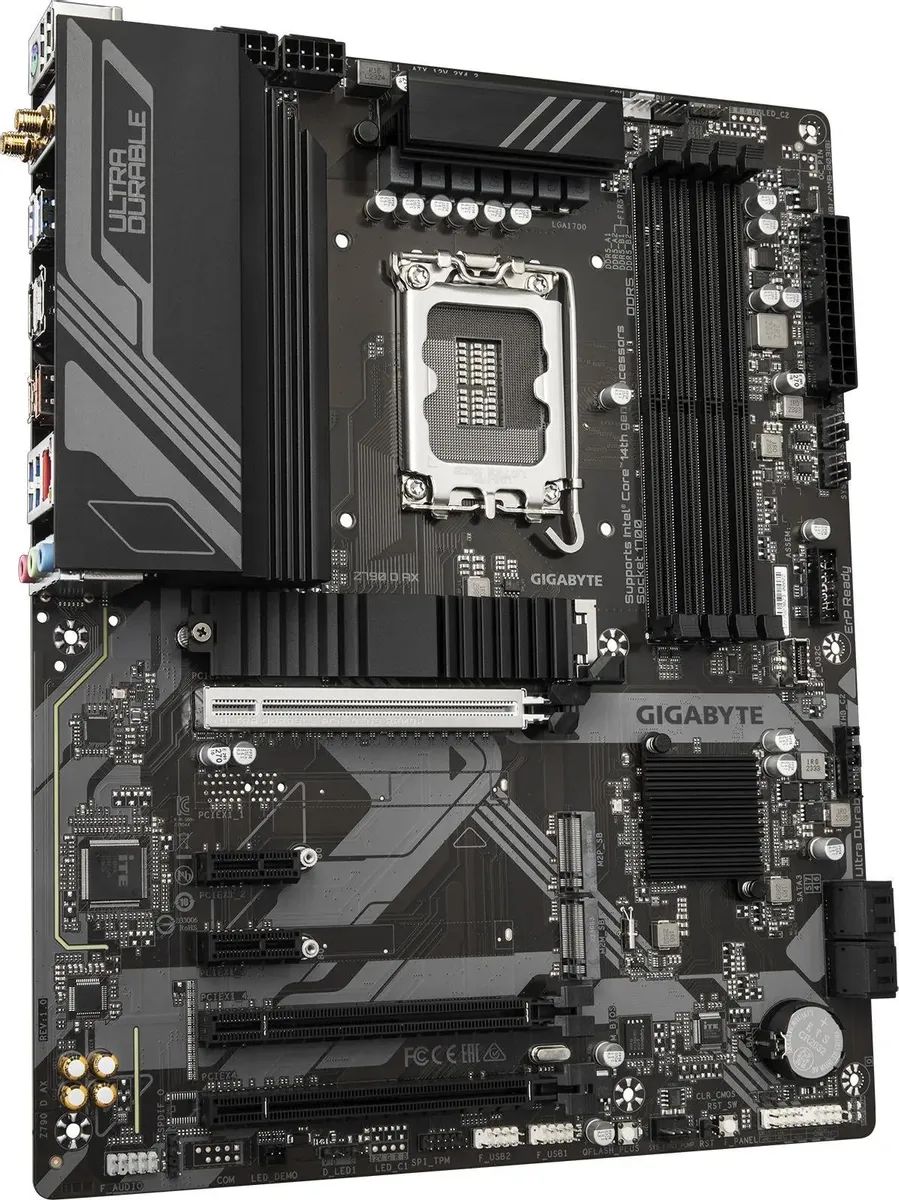 картинка Материнская плата Gigabyte Z790 D AX, LGA1700, Intel Z790, 4xDDR5, ATX от магазина КомпьютерЦентр