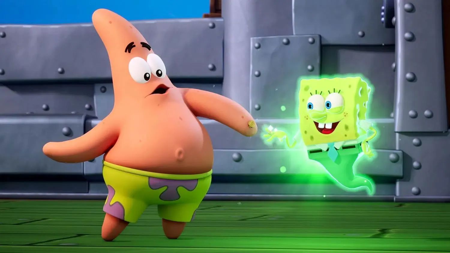 картинка Игра SpongeBob SquarePants: Titans of the Tide (PlayStation 5, русские субтитры) от магазина КомпьютерЦентр