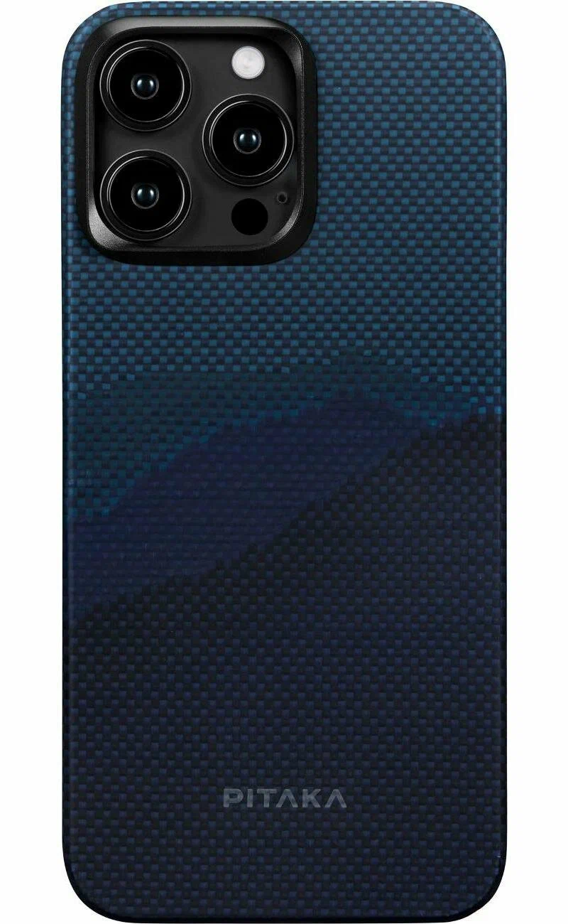 картинка Чехол-накладка Pitaka StarPeak MagEZ4 для iPhone 15 Pro Over The Horizon от магазина КомпьютерЦентр