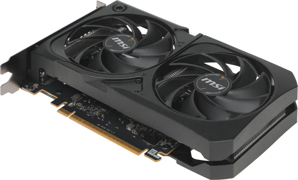 картинка Видеокарта 8Gb GDDR6 GeForce RTX 5050 MSI SHADOW 2X OC (RTX 5050 8G SHADOW 2X OC) от магазина КомпьютерЦентр