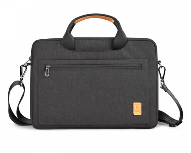 картинка Сумка для ноутбука WIWU Pioneer Handle Bag for MacBook 15.6'' Black от магазина КомпьютерЦентр