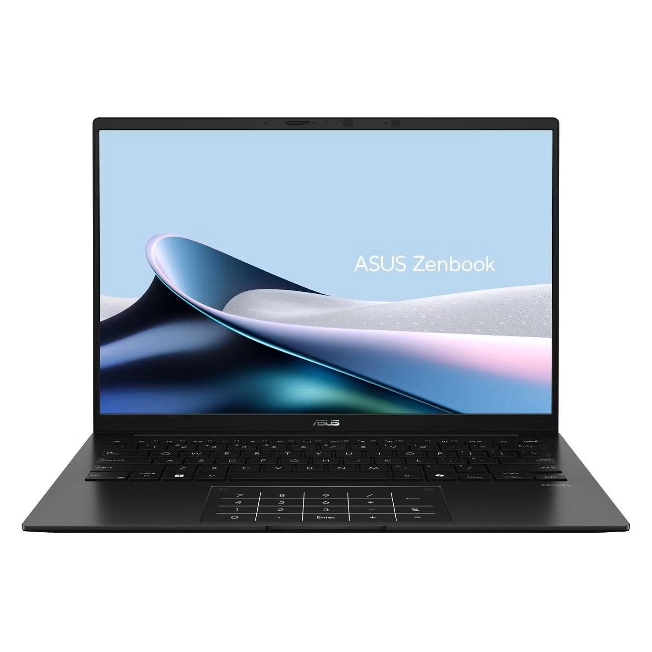 картинка Ультрабук ASUS Zenbook 14 OLED UM3406GA-QD010 14'' (1920x1200)/  Ryzen AI 7 445 (up to 4.6)/  16Gb/  1Tb SSD/  Radeon 840M/  75Wh/  NoOS/  Black/  1.2kg от магазина КомпьютерЦентр