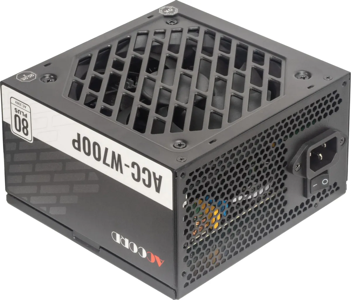 картинка Блок питания Accord 700W ATX ACC-W700P 80 PLUS WHITE, RTL от магазина КомпьютерЦентр