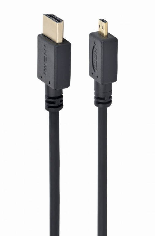 картинка Кабель HDMI-microHDMI Gembird/ Cablexpert CC-HDMID-6, 1.8м, черный, пакет от магазина КомпьютерЦентр