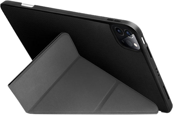 картинка Чехол Uniq Transforma Rigor для IPAD PRO 11 (1-4 GEN) с отсеком для стилуса BLACK (NPDP11(2021)-TRSFBLK) от магазина КомпьютерЦентр
