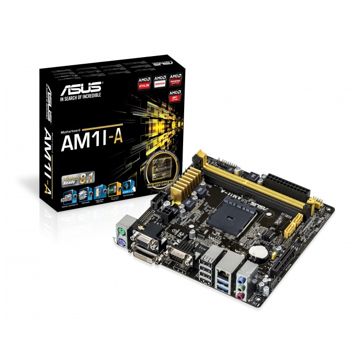 картинка Материнская плата Asus AM1I-A (AM1I-A) от магазина КомпьютерЦентр