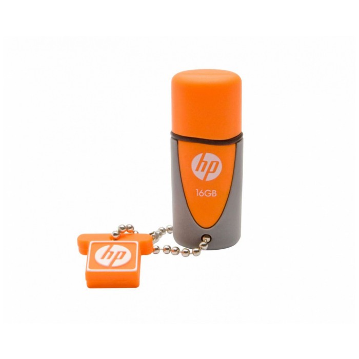 картинка Флешка USB HP 16Gb V245O Grey/Orang от магазина КомпьютерЦентр