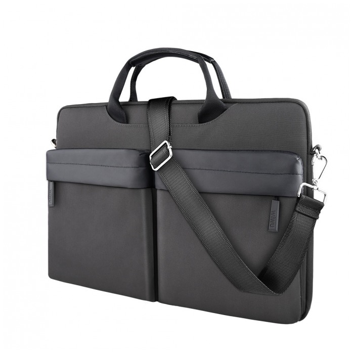 картинка Сумка Wiwu for MacBook 13'' Vigor Shoulder Bag Black от магазина КомпьютерЦентр