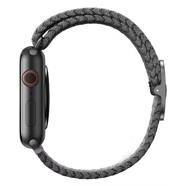 картинка Плетеный ремень Uniq ASPEN для Apple Watch 41/ 40/ 38 GREY (40MM-ASPGRY) от магазина КомпьютерЦентр