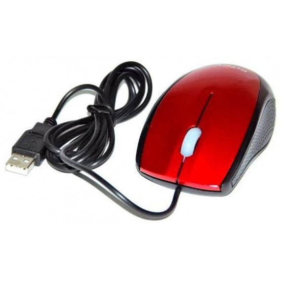 картинка Мышка DeTech DE-3062 Shiny Red от магазина КомпьютерЦентр