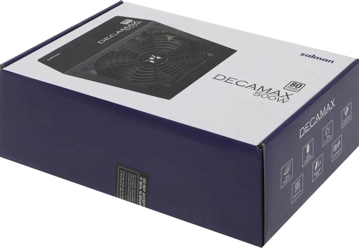 картинка Блок питания Zalman ATX 500W ZM500-LX3 RTL от магазина КомпьютерЦентр