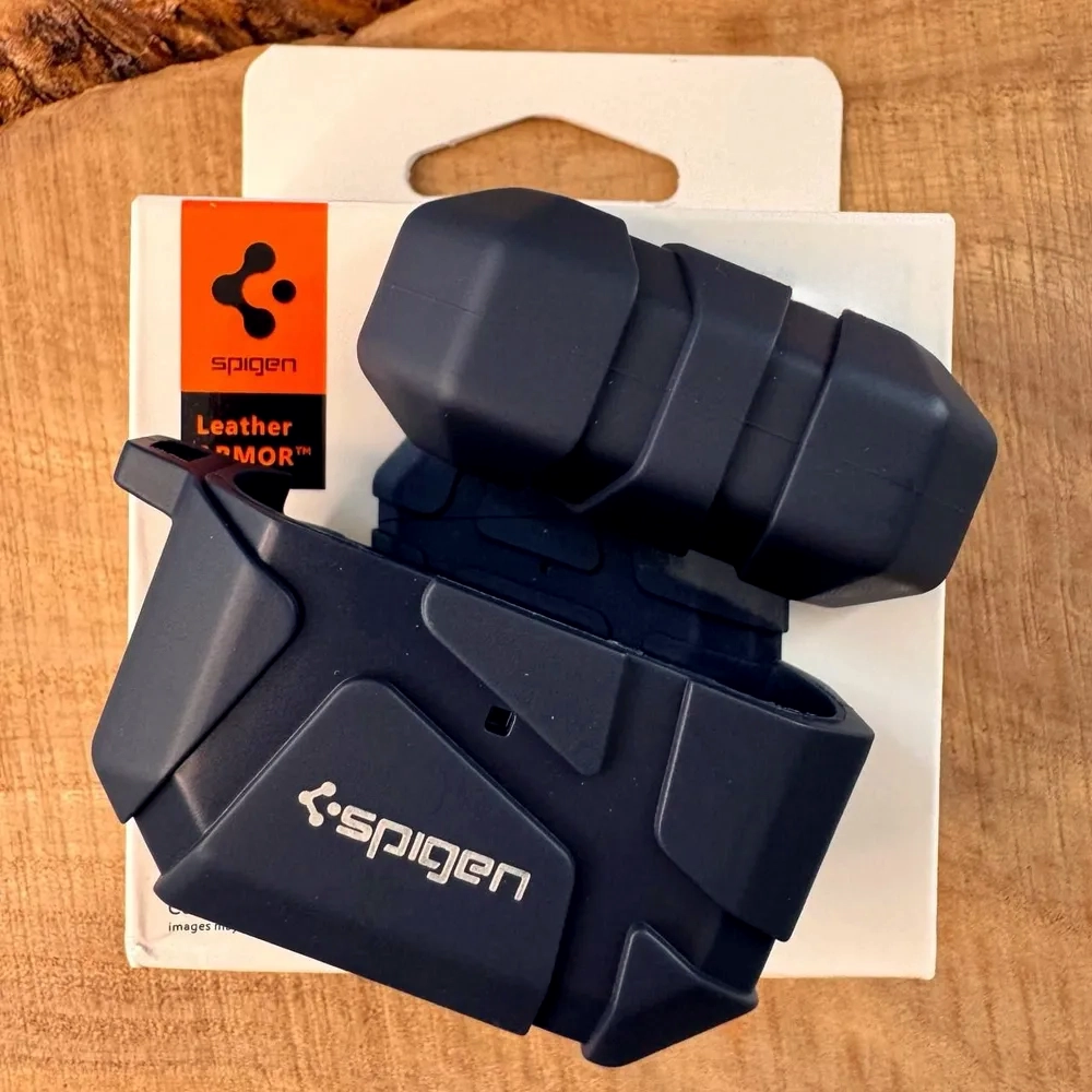 картинка Чехол для AirPods 3 Spigen SGP X ARMOR Dark blue от магазина КомпьютерЦентр