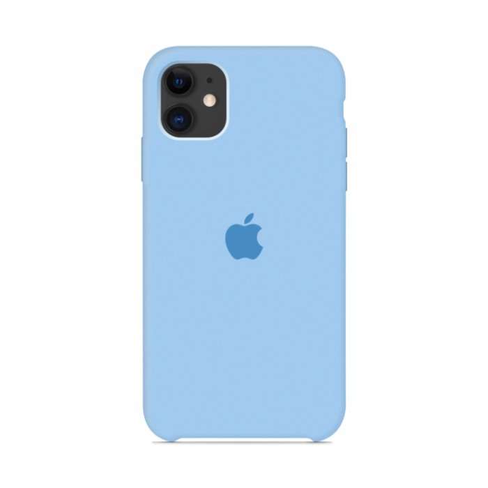 картинка Чехол Apple Silicone Case for iPhone 11 Sky Blue от магазина КомпьютерЦентр