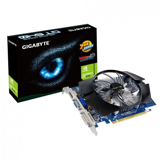 картинка Видеокарта Gigabyte 2Gb DDR5 GeForce GT640 (GV-N640D5-2GI) от магазина КомпьютерЦентр