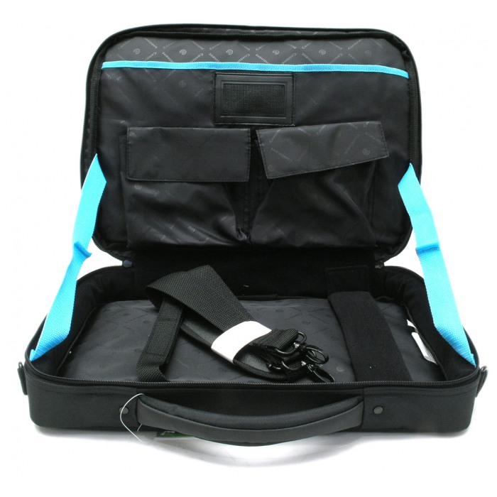 картинка Сумка Continent CC02 15.6″ Black/Blue (CC02 Blue) от магазина КомпьютерЦентр