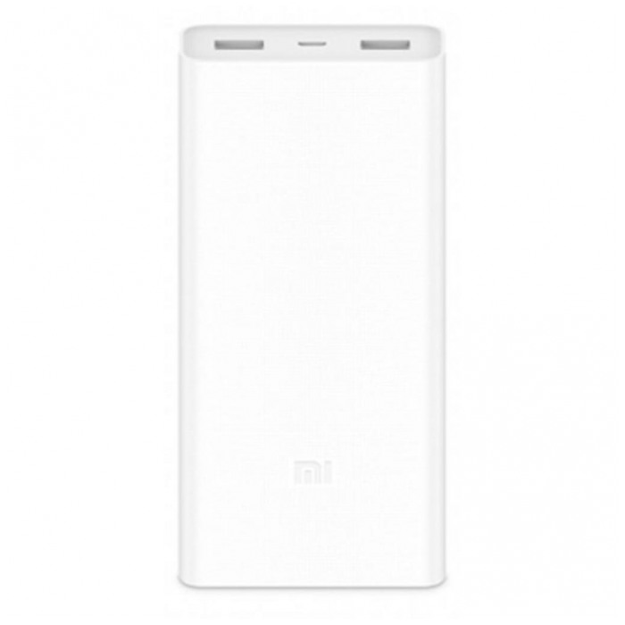картинка Аккумулятор внешний Xiaomi Mi Power bank 2C, 20000 mAh, White, USB, Micro-USB (PLM06ZM) (VXN4212CN) от магазина КомпьютерЦентр