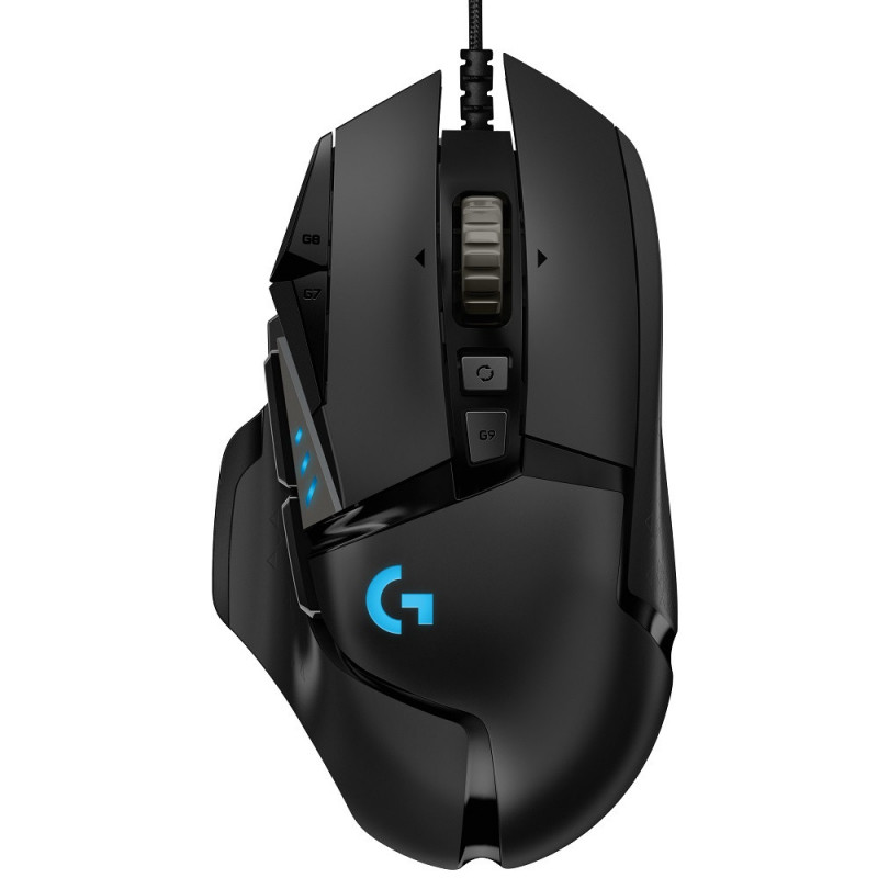 картинка Мышка Logitech G502 HERO чёрный (910-005471) от магазина КомпьютерЦентр