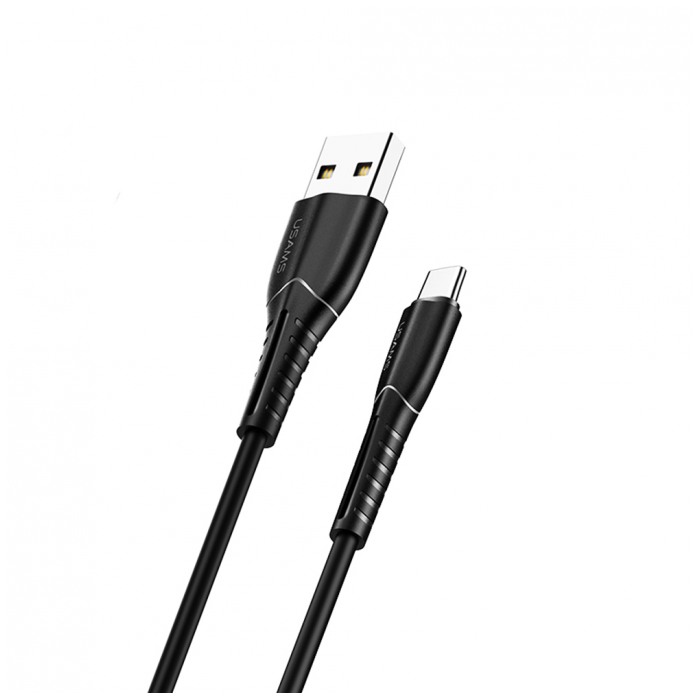 картинка Дата-кабель Usams Type-C U35 100cm US-SJ366 Black (US-SJ366 Black) от магазина КомпьютерЦентр