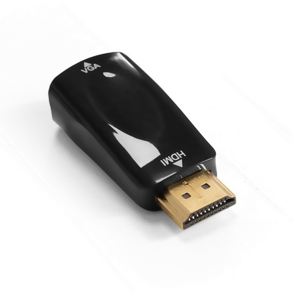 картинка Переходник HDMI-VGA ExeGate EX-A-HDMI-VGA-001 (19M/ 15F) (EX294718RUS) от магазина КомпьютерЦентр