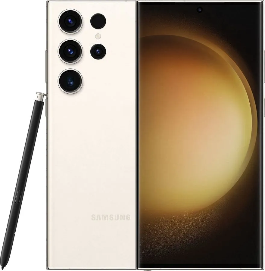 картинка Смартфон Samsung Galaxy S23 Ultra Cream 6.8'' 12Gb/256Gb (SM-S918B/ DS) от магазина КомпьютерЦентр