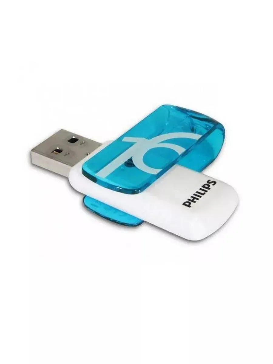 картинка USB накопитель 16Gb Philips Vivid (FM16FD05B/ 97) от магазина КомпьютерЦентр