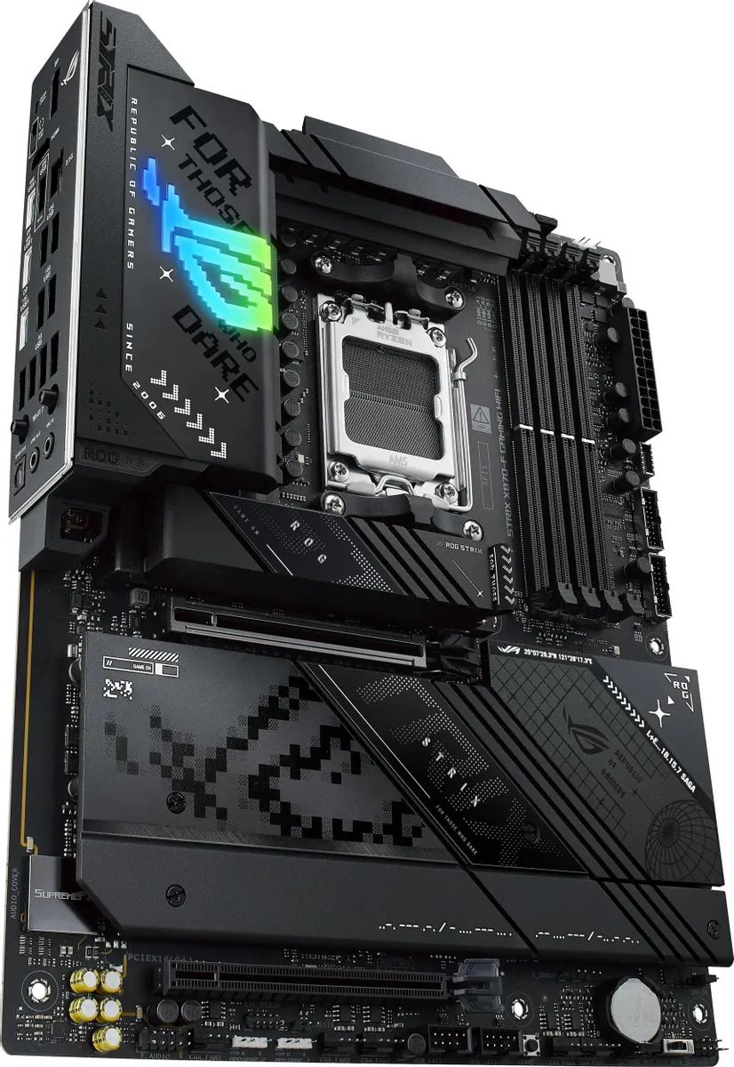 картинка Материнская плата ASUS ROG STRIX X870-F GAMING WIFI AM5, ATX от магазина КомпьютерЦентр
