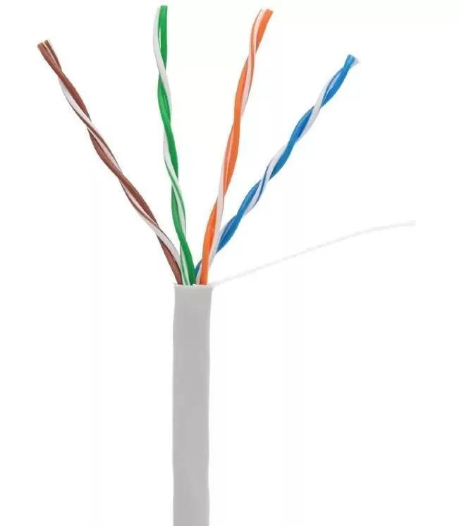 картинка Кабель UTP ITK Generica внутр. (BC1-C5E04-128-305-G) Cat5E 4X2X24AWG LSZH (305м) White от магазина КомпьютерЦентр