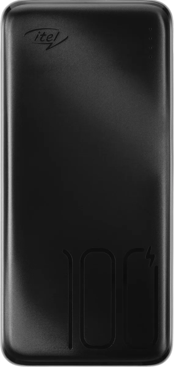 картинка Внешний аккумулятор ITEL Super Slim Star 100 (IPP-53), 10000мAч, черный от магазина КомпьютерЦентр