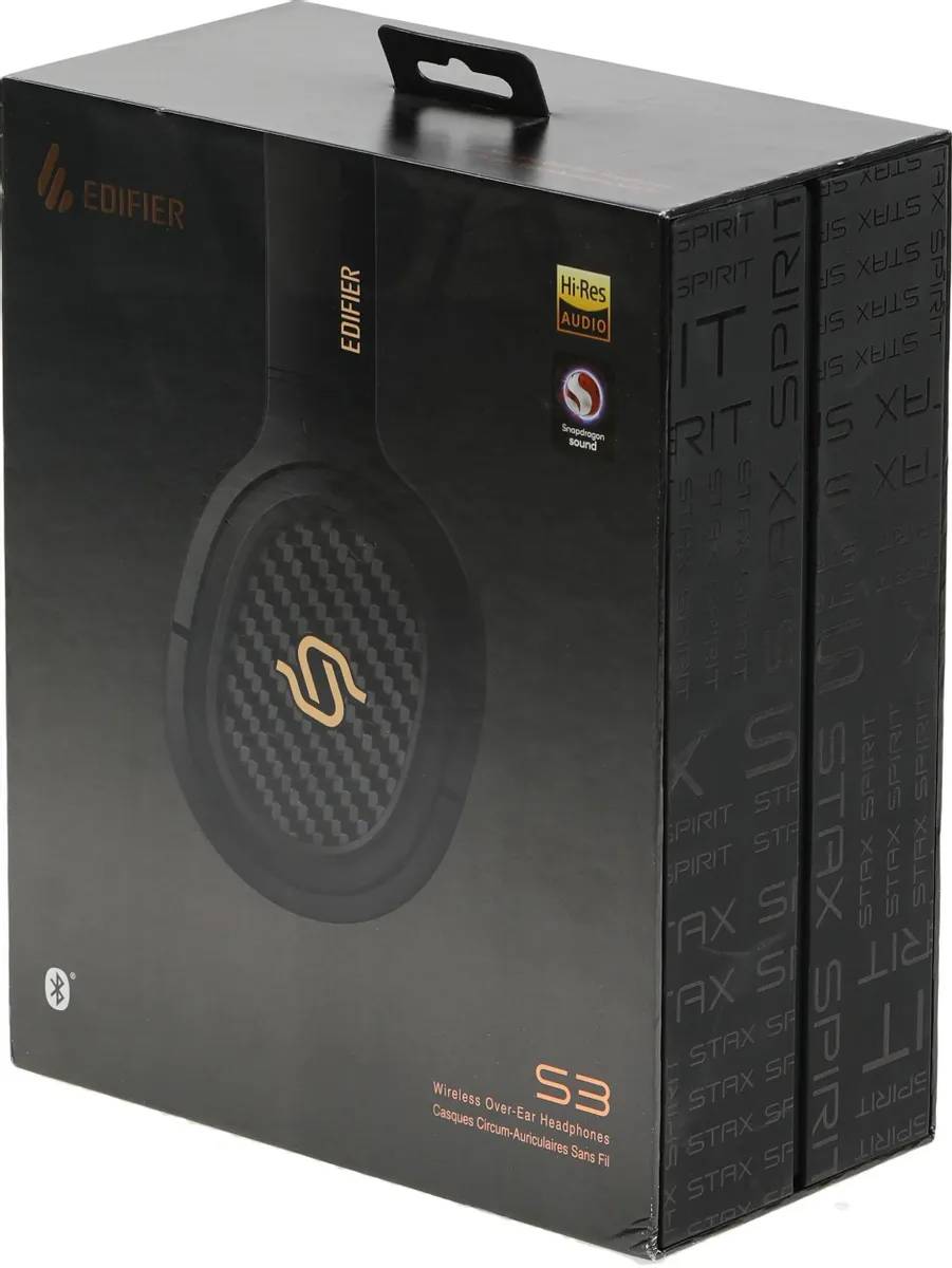 картинка Bluetooth гарнитура Edifier Stax Spirit S3 Black от магазина КомпьютерЦентр