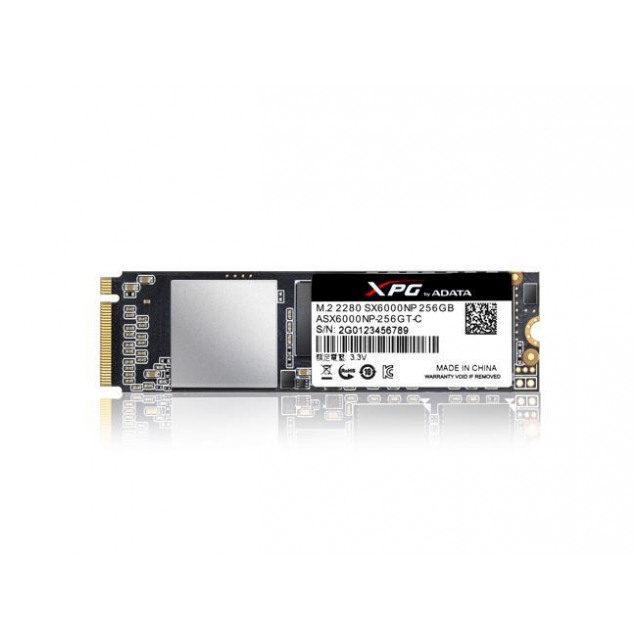 картинка SSD накопитель A-DATA 256 Гб M.2 2280 PCI-E x4 SX6000 Pro (ASX6000PNP-256GT-C) от магазина КомпьютерЦентр