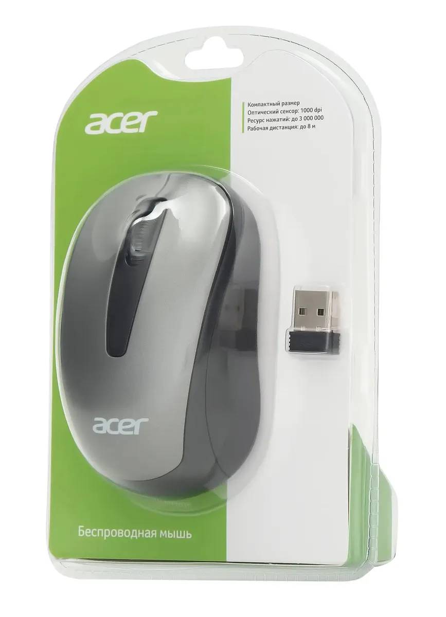 картинка Мышка Acer OMR134 Wireless USB Grey (ZL.MCEEE.01H) от магазина КомпьютерЦентр