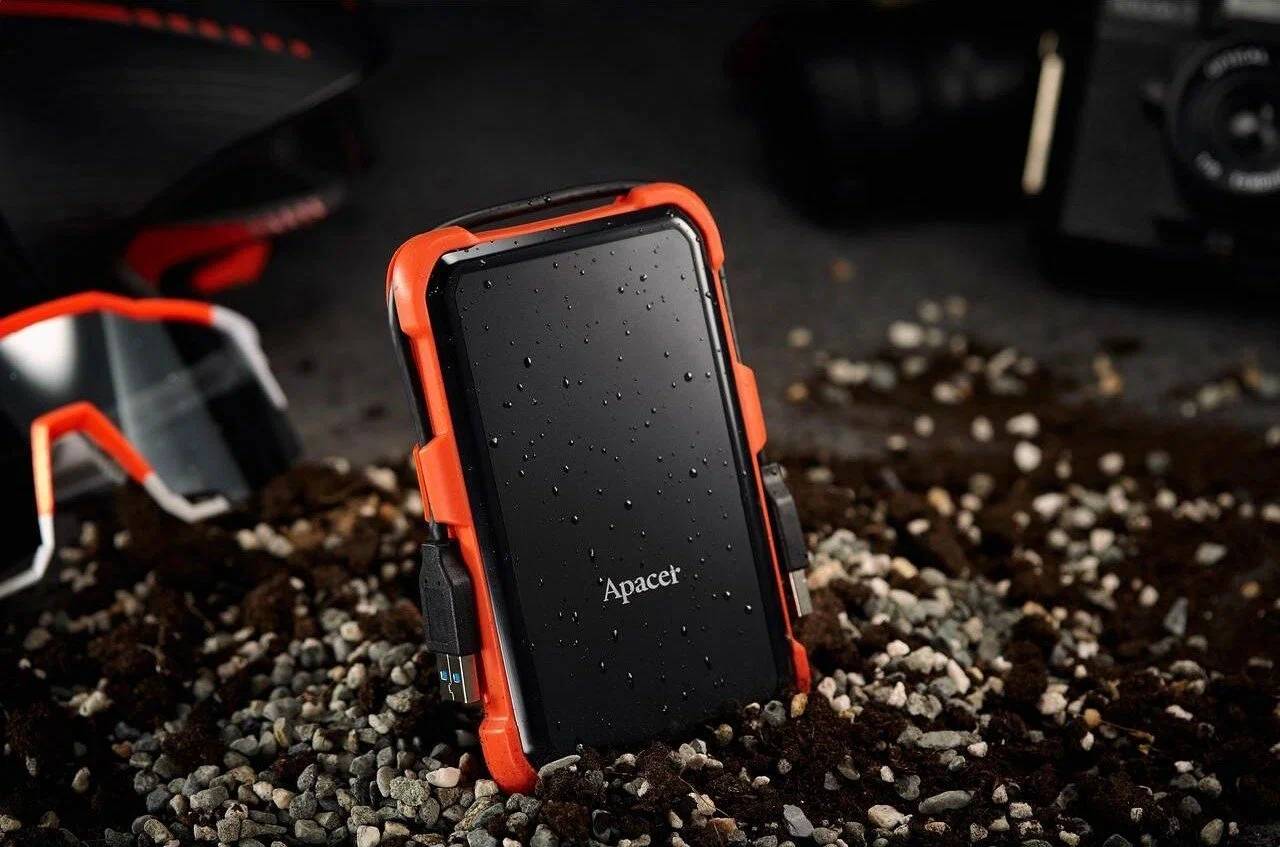 картинка HDD внешний 1Tb Apacer 2.5'' AC630 (AP1TBAC630T-1) USB 3.1 Orange от магазина КомпьютерЦентр