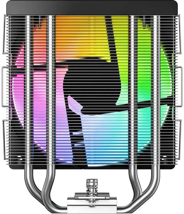 картинка Вентилятор CPU ID-COOLING SE-214-XT V2 ARGB LGA1851/ 1700/ 1200/ 115X/ AM4/ AM5 TDP 200W, PWM, 4 тепл.трубки прямого контакта, FAN 120мм, Addressable RGB LED от магазина КомпьютерЦентр